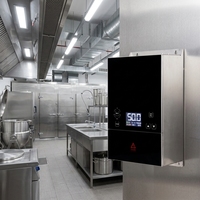 Variateur de fréquence triphasé (VFD) 4kW-22kW pour ventilateurs d'extraction de cuisine commerciale, hotte aspirante et compresseurs
