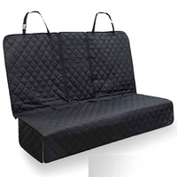Housses de protection universelles de luxe pour sièges de voiture pour chiens, imperméables, avec fenêtre en maille, anti-rayures et antidérapantes