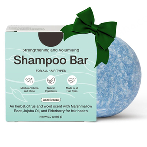 Personalizado Ecológico 2-en-1 3,88 oz Menta Cool Breeze Champú Barra de afeitar Hecho a mano Sólido Hombres Cruelty-Free Nutritivo - Product Image 1