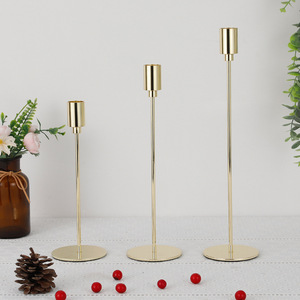 Black Golden Color <strong>Candle</strong> <strong>Stick</strong> Holder Iron Art Long <strong>Stick</strong> <strong>Candles</strong> Imitated <strong>Gold</strong> Wedding <strong>Candle</strong> <strong>Stick</strong> - Product Image 3