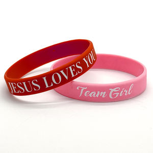 Bracelets en caoutchouc personnalisés OEM, bracelets en silicone bon marché, bracelets personnalisés avec LOGO - Product Image 2