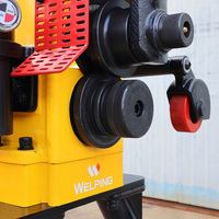 Rainureuse de tuyaux RG-2X de qualité durable, 12 pouces, Sch 10/40, machine à rainurer les tuyaux électro-hydraulique pour une épaisseur de paroi de 10 mm