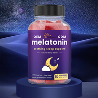 Gummies Mélatonine OEM ODM Sommeil, Complément Booster Sommeil, Mémoire, Récupération, Bonheur, L-théanine