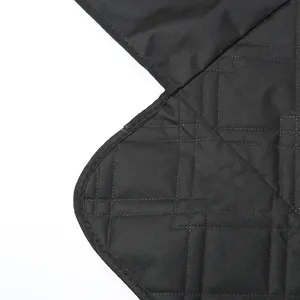 Pet Car Seat Cover with Seat Anchors for Cars, Water Proof and Non-Slip Backing Regular Pet Car Seat Cover Black