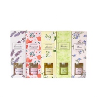 Nouvel ensemble diffuseur de parfum à bâtonnets personnalisé 2024, bouteille en verre avec parfum floral, bâtonnets de parfum Sola Loris, idée cadeau