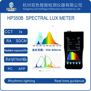 Spectromètre de testeur de lumière bleue portable HP350B 380-780nm de haute précision