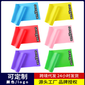 Bandes de résistance de yoga personnalisées en TPE, haute élasticité, durables, pour exercices d'ouverture du dos et de lifting des fesses - Product Image 5