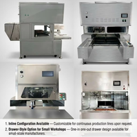 Machine de peinture automatique pour vis et écrous, résout les problèmes de pulvérisation industrielle, produit plus de 10 fois plus que le travail manuel