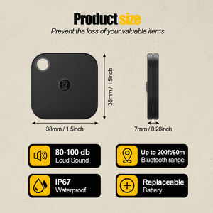 2026 Anti-verloren sleutelzoeker locator sleutelhangers draadloze slimme sleutelzoeker MFI gecertificeerde tracker tag voor IOS Find My - Product Image 6
