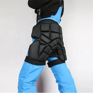 Pantalones cortos acolchados de cadera 3D, novedad en ropa deportiva, protección de cadera 3D, almohadillas de trasero EVA