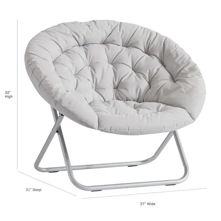 Новый складной стул для кемпинга из пищевой стали, уличный стул с Луной и блюдце