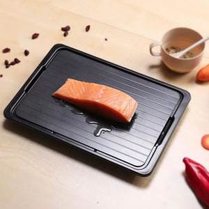 Wholesale Quick-Defrosting Aluminium Tray Fast Thaw Frozen Food Meat Fruit-<b>Kitchen</b> <b>Gadgets</b> - Product Image 2