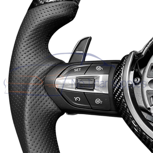 Volant de direction modifié en fibre de carbone de style sportif personnalisé pour X1 X3 X4 F10 F06 F91 F92 F93 F12 F13 F90 F02 ZC-M6-YD-T2 - Product Image 5