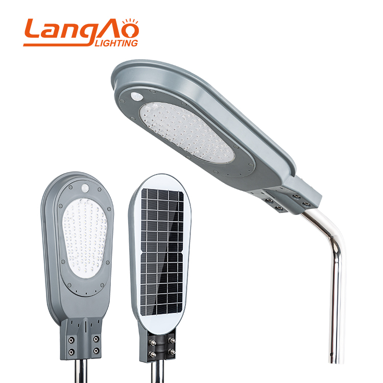 Venta caliente al aire libre iluminación ip65 impermeable 40w 60w led integrado Luz de calle solar