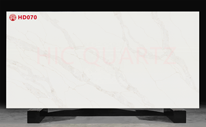 HIC 2024 diseño moderno nueva piedra Artificial Calcatta prefabricada corte a tamaño encimeras de cocina de cuarzo blanco losa grande 30mm de espesor - Product Image 4