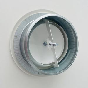 Rejilla de Ventilación Circular de Aluminio Blanca para Techo, Ajustable, de Bajo Precio - Product Image 6