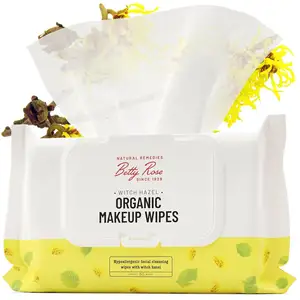 Wipes for Brightening and Calming Sensitive Cotton Face Wipes Make up Remover Wipes