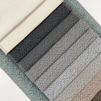 Tissu d'ameublement en chenille texturé pour canapé, matériau doux tissé pour coussins de canapé, fauteuil et décoration intérieure