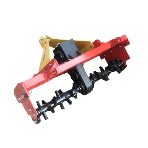 Farm <b>Cultivator</b> Rotary Tiller 2.2M Red Gearbox High Productivity Tractor Attached - Product Image 1