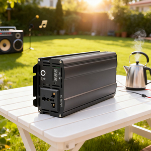 โปรโมชั่นพิเศษ อินเวอร์เตอร์แปลงไฟอัตโนมัติ 1300W คลื่นไซน์บริสุทธิ์ สำหรับบ้าน 12V 24V 48V 60V 72V เป็น 110V/220V อินเวอร์เตอร์ปั๊มไฟรถยนต์ - Product Image 1