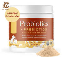Poudre Probiotique pour la Santé Intestinale des Animaux - Citrouille - Chiens et Chats - Soutien Digestif - Équilibre Intestinal - Absorption Rapide - Digestion Sensible