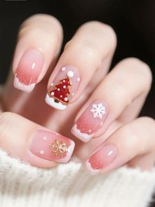 Ongles press-on de qualité salon, finition <span class=keywords><strong>gel</strong></span> professionnelle <span class=keywords><strong>sans</strong></span> lampe UV, <span class=keywords><strong>faux</strong></span> ongles prêts à porter pour toutes les occasions - Product Image 3