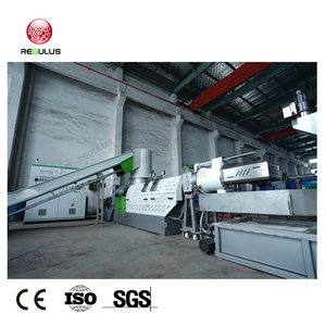 LLDPE Cling Film Réutilisation Système Granulateur Granulateur Granulateur Compacteur à un étage Ligne <span class=keywords><strong>de</strong></span> machine à pelletiser les anneaux d'eau - Product Image 2