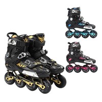 Patins à roulettes en ligne JU-F Hurricane Wolf Warriors 2 professionnels pour adultes, coque en PU, vente en gros, succès commercial international