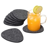 Ensemble de sets de table et de dessous de verre Taitong Classic 5 mm de forme irrégulière, écologiques, pour la maison, avec échantillon gratuit pour le vin