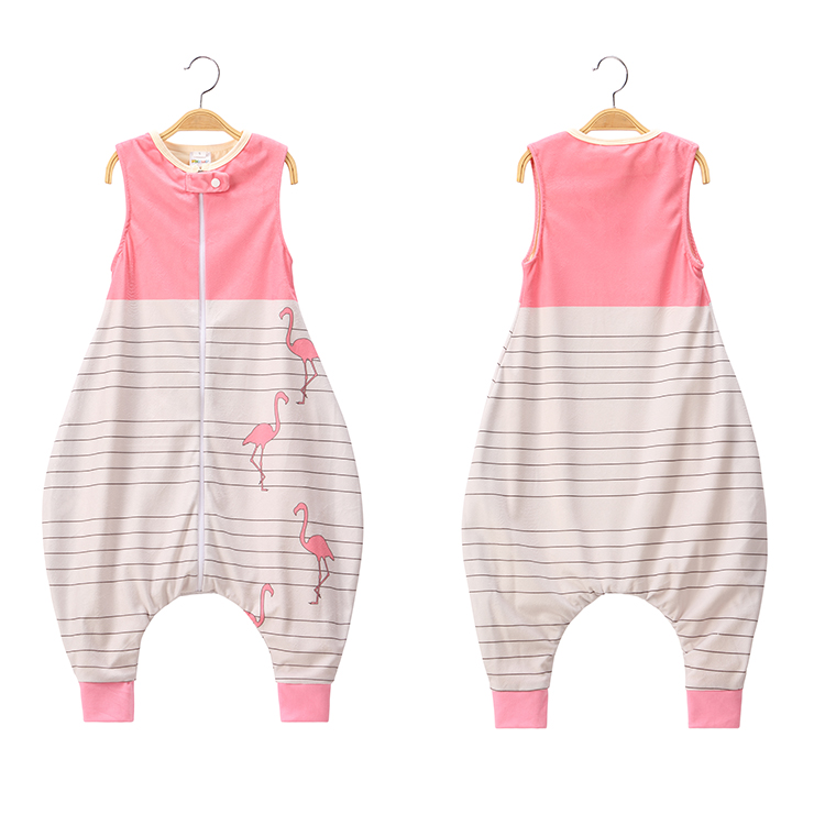 MICHLEY/детский цельный спальный мешок на молнии без рукавов для девочек