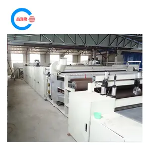 Nonwoven thermal bonded polyester fiber wadding machine for automatic production line/polyester pet fiber making machines