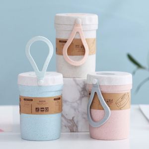 Taza de Viaje de Paja de Trigo Biodegradable, Reutilizable y Ecológica, de 420 ml, con Logotipo Personalizado en Color de Lujo, para Regalos Empresariales - Product Image 3