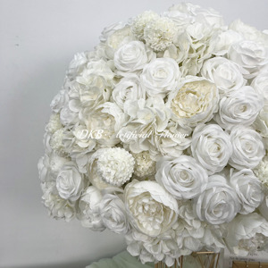 Nuevo diseño moderno otoño boda decoración telón de fondo centerpie soporte para una boda - Product Image 4