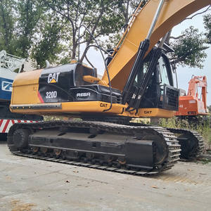 Excavadora de cadenas Caterpillar usada 320B 320D 320D2 320C 325B 325C 330B 330C 330D de 20 toneladas con motor de alta eficiencia y fiabilidad - Product Image 2