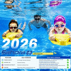 <span class=keywords><strong>Planche</strong></span> flottante électrique à jets d'eau eahora C3 en promotion pour enfants – aide à la natation - Product Image 4