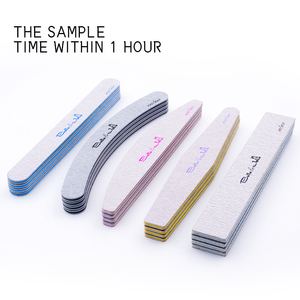 Lime à ongles professionnelle double face en papier de verre, grains 80/100/150/180/240, personnalisable avec logo OEM, lime à ongles zébrée <span class=keywords><strong>haut</strong></span> de gamme pour la vente en gros - Product Image 5