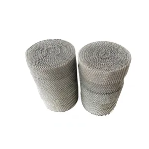 304/316L/201/321 Knitted Wire Mesh Airbag Filter For Automotive Exhaust Components