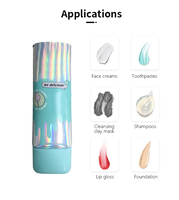 Tube souple cosmétique vide pour crème BB, fond de teint, lotion pour le visage, logo personnalisé, 50 ml, emballage pour soins de la peau, personnalisable