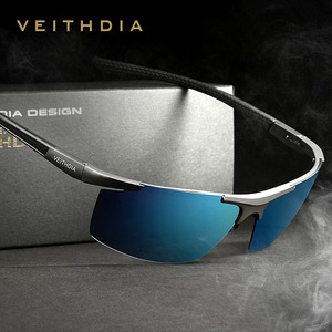 Veithdia Men Sunglasses Aluminum Magnesium <b>Frame</b> TAC Lens UV400 Anti Glare For Fishing Driving Cycling Outdoor Sports - Product Image 3