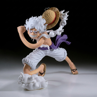 Figura Coleccionable de PVC de Monkey D. Luffy de Banpresto, Escala 1/12, Adorno de Mesa, Regalo para Coleccionistas de Anime