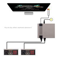 Consola de Videojuegos 620 en 1, Entretenimiento en Casa, Juegos Clásicos Integrados, con 2 Controles y Joysticks
