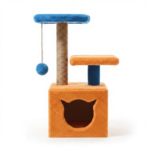 Griffoir pour chats Amistar Orange Sky de haute qualité, adapté à toutes les races et tailles de chats. - Product Image 1