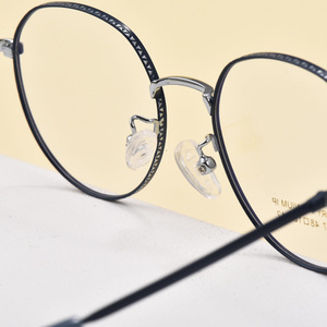 Monturas de Gafas Redondas Danyang 86007, Montura Completa de Plástico, Lentes Cómodas Unisex, Gafas Anti-Radiación - Product Image 1