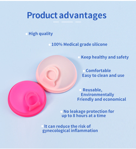 Disco <span class=keywords><strong>Menstrual</strong></span> de Silicona de Grado Médico Furuize, Cómodo y Reutilizable, Alternativa a la <span class=keywords><strong>Copa</strong></span> <span class=keywords><strong>Menstrual</strong></span>, a Prueba de Fugas, con Logotipo Personalizado - Product Image 2