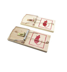 Trampa para Ratones de Madera con Doble Resorte Inteligente para el Control de Plagas, Trampa para Roedores de Estado Sólido - Product Image 4
