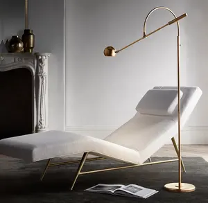 萨珊德原始设备制造商意大利标志性设计当代客厅套装米兰织物躺椅