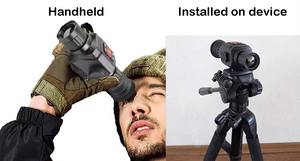 Monóculo Térmico Hti -c18 <span class=keywords><strong>Detector</strong></span> Infravermelho Não Refrigerado Monóculo Térmico para Caça - Product Image 5