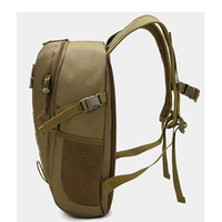 Mochila Impermeable Oxford QXMOVING para Hombre y Mujer, 25L, Estilo Militar, para Viajes, Senderismo, Camping, Resistente
