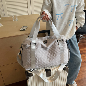 Bolsa de Gimnasio y Viaje Minimalista, Ligera, Plegable, de Tela Oxford, Gran Capacidad, Separación en Seco y Húmedo, Impermeable, para Exteriores - Product Image 2