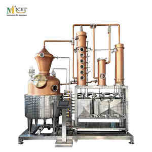 Attrezzatura automatica completa per distilleria domestica da 500L attrezzatura per distilleria di Micro alcol per Wine Whiskey Vodca - Product Image 1